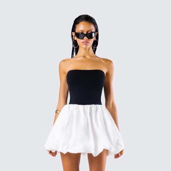 a new day Dresses & Skirts - Women's Tube Bubble Mini A-Line Dress